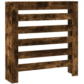 vidaXL Heizkörperverkleidung Räuchereiche 78x20x82 cm