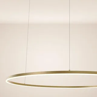 s.luce LED Ring 3-flg. Ø 150 cm rund gold