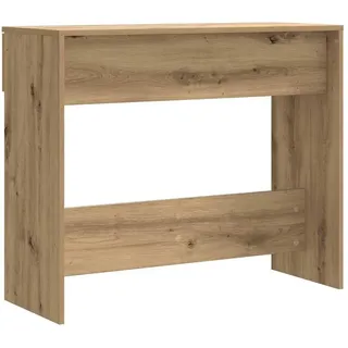 vidaXL Artisan-Eiche Konsolentisch 90x36x75 cm braun