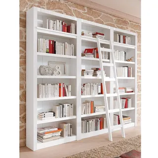 OTTO home Bücherwand 3 tlg. Kiefernholz Weiß