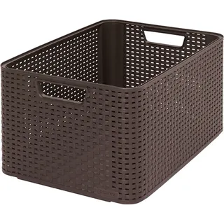 Curver Aufbewahrungsbox Style L 43,6 x 32,6 x 23 cm 1-tlg. braun