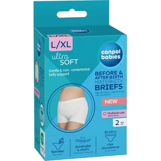 Canpol babies Maternity Briefs Umstands- und Wöchnerinnen-Slips 2 in 1 Größe L/XL 2 St.