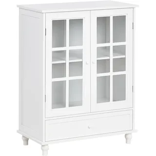 Beliani Sideboard 71 cm Weiß