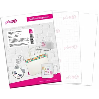 plottiX Sublimationspapier weiß