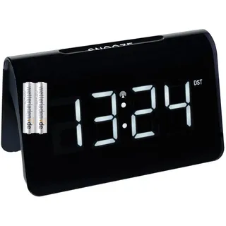 TFA Dostmann ICON Digitaler Funk-Wecker (Ziffern Weiss, mit Batterien)