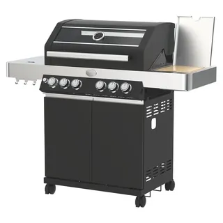 Rösle BBQ-Station VIDERO G4-SB Vario inkl. Abdeckhaube - Schwarz