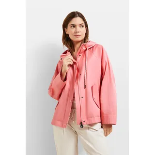 Blouson BUGATTI Gr. 42, rosa (rose) Damen Jacken Übergangsjacken mit lockerer Passform