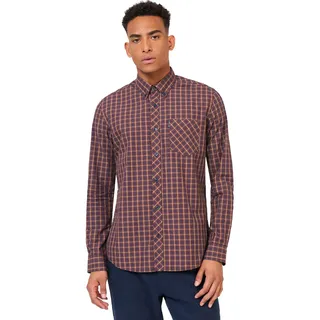 Ben Sherman Herren Ls Signature Gingham Freizeithemd - XXL