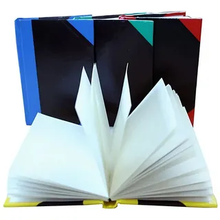 RHEITA Kladde Notizbuch A5 blanko Schwarz