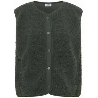 Cecil Teddy-Weste Grün 42
