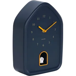 Karlsson Uhr Kuckucksuhr Wanduhr Modern Doggy Dark Blue