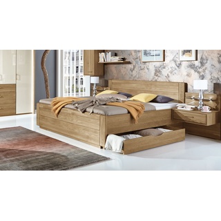 Doppelbett in Komforthöhe mit zwei Schubladen 180x190 cm - Toride