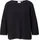 Pullover Boxy Fit Kontrastdetails Blau 46