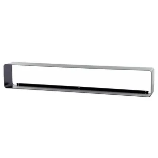 DESIGN DELIGHTS CD-Regal 120 x 20 x 15 cm Schwarz