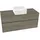 Waschbeckenunterschrank 120 x 55 cm Stone Oak
