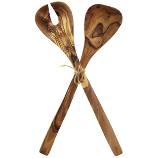 HOFMEISTER® Salatbesteck, 2-TLG., aus Olivenholz, 31 cm