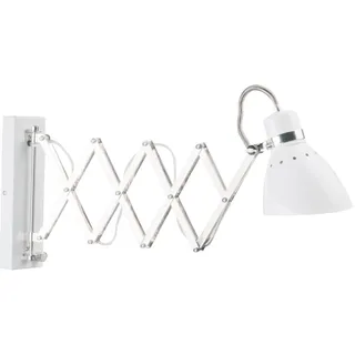 Steinhauer - Wandleuchte - Spring - Weiß - Metall - Scherenlampe