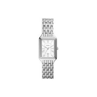 Fossil Uhr - Raquel Three-Hand Date Stainless Steel Watch - Gr. unisize - in Silber - für Damen