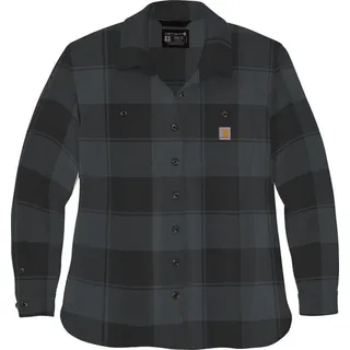 CARHARTT Hemdjacke Schwarz/Grau XS