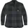 Hemdjacke Schwarz/Grau XS