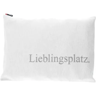 David Fussenegger Kissenbezug Lieblingsplatz 40 x 60 cm Beige