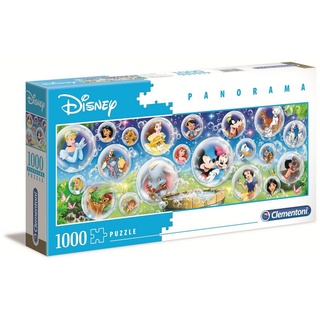 Clementoni® Puzzle »39515 Disney Classic 1000 Teile Panorama Puzzle«, 1000 Puzzleteile bunt