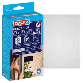 Tesa Fliegenschutzgitter Insect Stop Comfort 130 x 150 cm Anthrazit