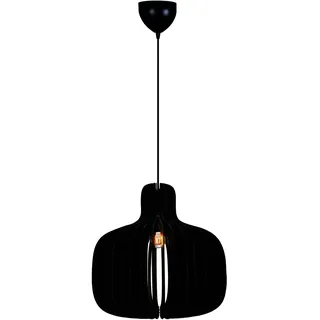 Nordlux Hazo 1-flg. 43 cm schwarz Holz