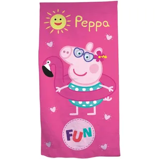 KINDERHANDTUCH 70X140CM MIKROFASER PEPPA PIG bunt sans taille