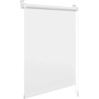 Woltu Verdunkelungsrollo 95 x 160 cm Weiß
