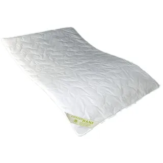 Betten Traumland Naturfaserbettdecke Sommerdecke Hanf und Baumwolle, Füllung: Naturfaser, 100% Naturfüllung, pflegeleicht 135 cm x 200 cm