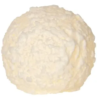 Star Trading Snowball LED Kugelkerze 10 cm weiß