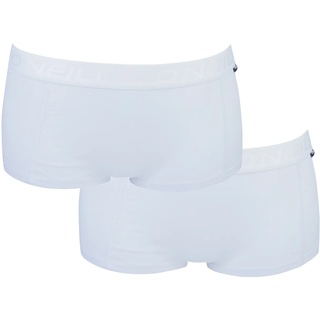 O'Neill Damen Shortys Plain 2er Pack Weiß M