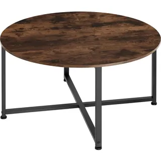 Tectake Aberdeen Braun Holz 88,5 x 47 cm