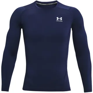 Under Armour HeatGear Armour langarm Funktionsshirt Herren 410 midnight navy/white XL