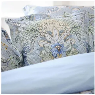PiP Studio Dekokissen Saluti Grandi Hellblau, Zierkissen, Kuschelkissen blau