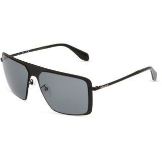 Adidas OR0036 Herren-Sonnenbrille Vollrand Eckig Metall-Gestell, schwarz