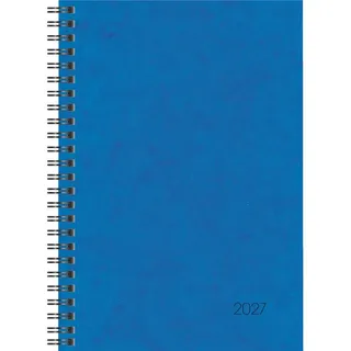 Brunnen Buchkalender Mod. 796 A5 blau 2027