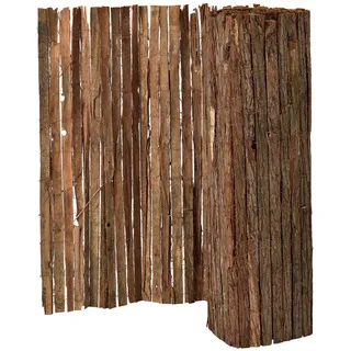 casa.pro Balkonverkleidung Rindenmatte Zamora 180 x 300 cm Natur Holz