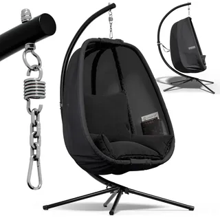 CASARIA Hängesessel XXL Grau