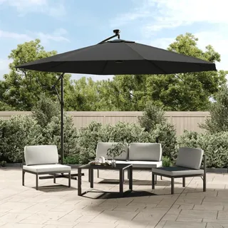vidaXL Ampelschirm 350 x 350 cm Anthrazit
