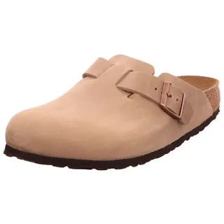 Birkenstock Boston Nubukleder geölt tabacco brown 44