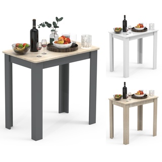 VCM Holz Esstisch Küchentisch Tisch Esal 80 x 50 cm