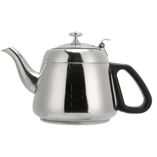 Joyzan Edelstahl-Teekessel, Teekanne, Herd, Kaffeekessel für Herd | Teekanne, Pfeifen, Teekessel, übergießen, Kaffeekessel mit Sieb für die Camping-Heimküche[2L]