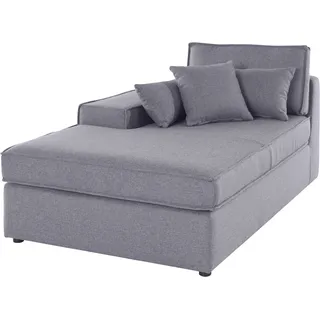 OTTO home Couch Baumwolle/Polyester 1-Sitzer Grau