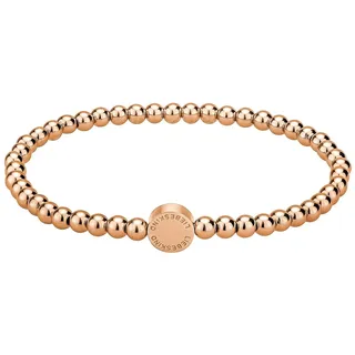 Liebeskind Berlin The Plated Beads Armband Edelstahl rosa LJ-0030-B-17 Größe 17 cm