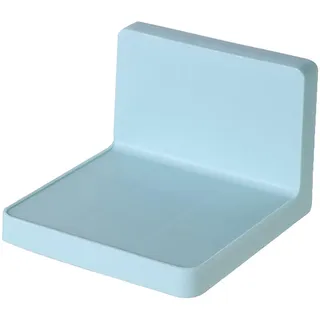 QTFYE Selbstklebendes – Regale Zum Abziehen Und Aufkleben | Kleines Wandregal Ohne Bohren | 10x10,5x7,5cm Regale Zum Aufkleben | Kleines Küchenregal Aus Acryl | Wandregale Für Schlafzimmer
