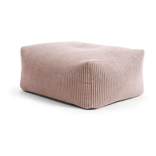 Sitting Point Sitzsack Roll Shara Cord Rosa Rose