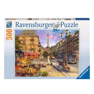 Ravensburger Puzzle 14683, Spaziergang durch Paris, 500 Teile, ab 10 Jahre