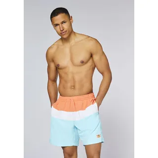 Chiemsee Badeshorts CHIEMSEE, Herren, Gr. 3XL (64/66), bunt (melon), 100% Polyester, Badehosen Badeshorts